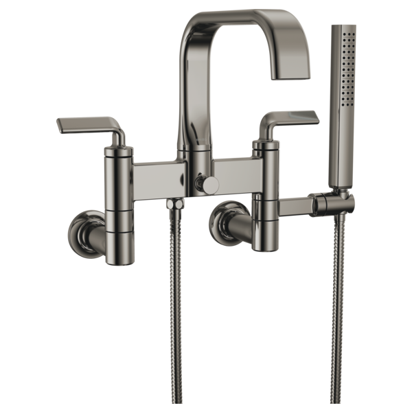 Brizo Allaria: Two-Handle Tub Filler Trim Kit with Twist Lever Handles
