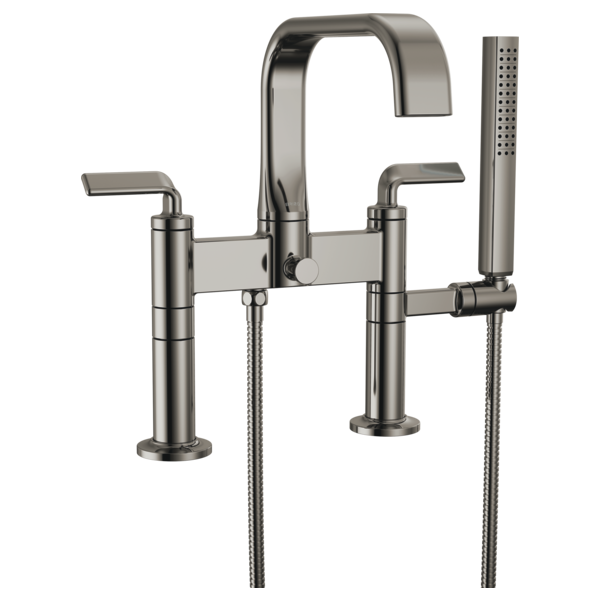 Brizo Allaria: Two-Handle Tub Filler Trim Kit with Twist Lever Handles