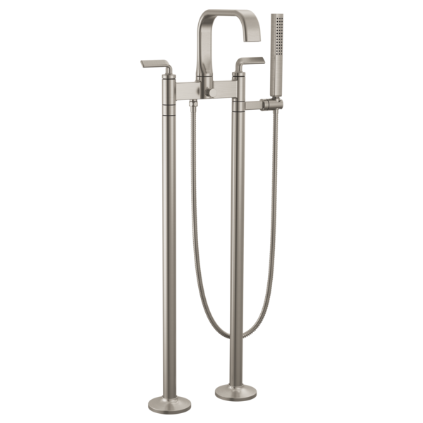 Brizo Allaria: Two-Handle Tub Filler Trim Kit with Twist Lever Handles