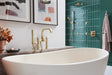 Brizo Allaria T70368 Two-Handle Tub Filler Trim Kit with Lever Handles