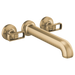 Brizo Kintsu: Two Handle Wall Mount Tub Filler