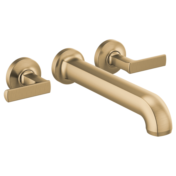 Brizo Kintsu: Two Handle Wall Mount Tub Filler