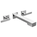 Brizo Frank Lloyd Wright T70422 Two-Handle Wall Mount Tub Filler - Less Handles