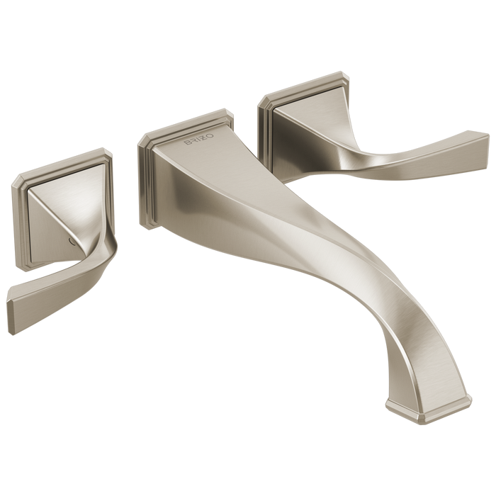 Brizo Virage:T70430 Two-Handle Wall Mount Tub Filler