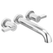 Brizo Litze:T70435 Two-Handle Wall Mount Tub Filler - Less Handles