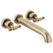 Brizo Litze:T70435 Two-Handle Wall Mount Tub Filler - Less Handles