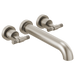 Brizo Litze:T70435 Two-Handle Wall Mount Tub Filler - Less Handles