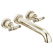 Brizo Litze:T70435 Two-Handle Wall Mount Tub Filler - Less Handles