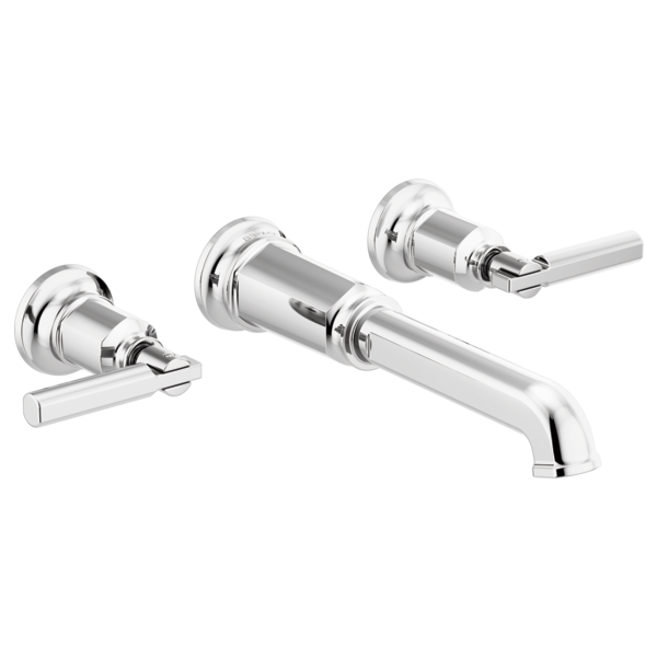 Brizo Invari: Two-Handle Wall Mount Tub Filler - Less Handles