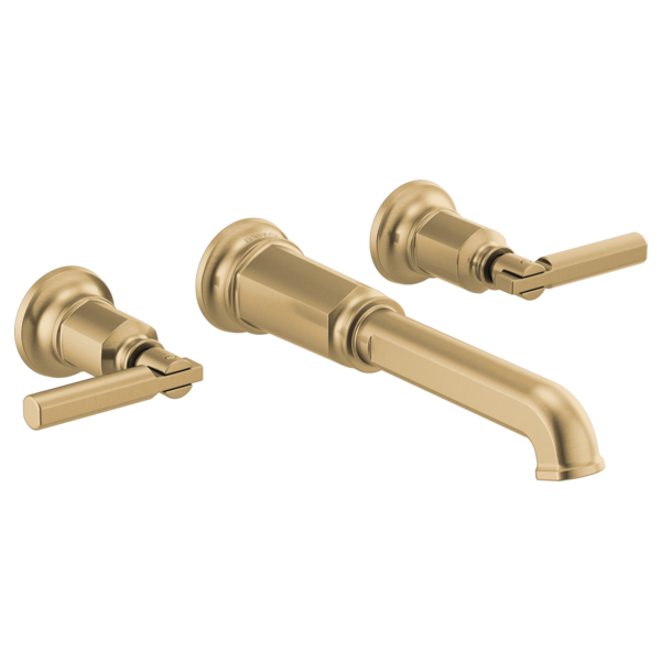 Brizo Invari: Two-Handle Wall Mount Tub Filler - Less Handles