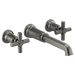 Brizo Invari T70476 Two-Handle Wall Mount Tub Filler - Less Handles
