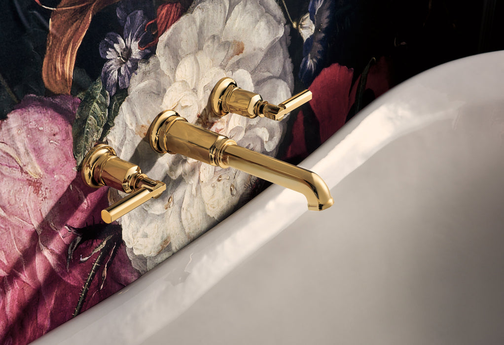 Brizo Invari: Two-Handle Wall Mount Tub Filler - Less Handles