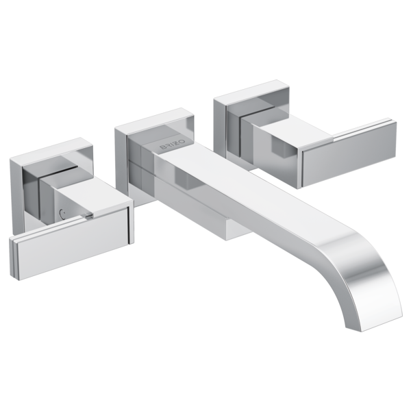 Brizo Siderna: Two-Handle Wall Mount Tub Filler - Less Handles