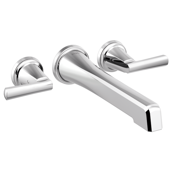 Brizo Levoir: Two-Handle Wall Mount Tub Filler - Less Handles