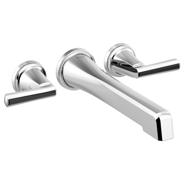 Brizo Levoir: Two-Handle Wall Mount Tub Filler - Less Handles