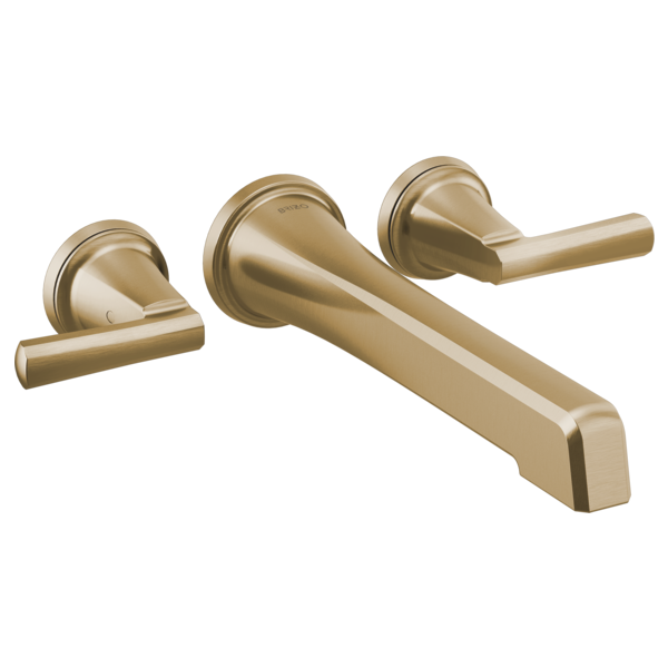 Brizo Levoir: Two-Handle Wall Mount Tub Filler - Less Handles