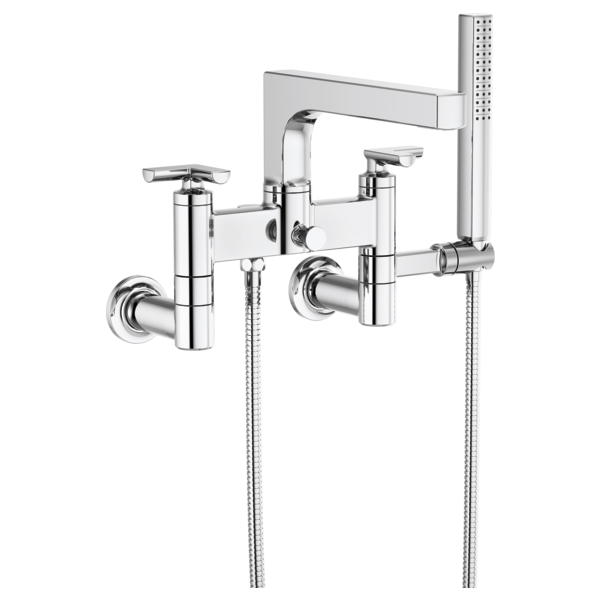 Brizo Kintsu T71764 Wall Mount Tub Filler Unions