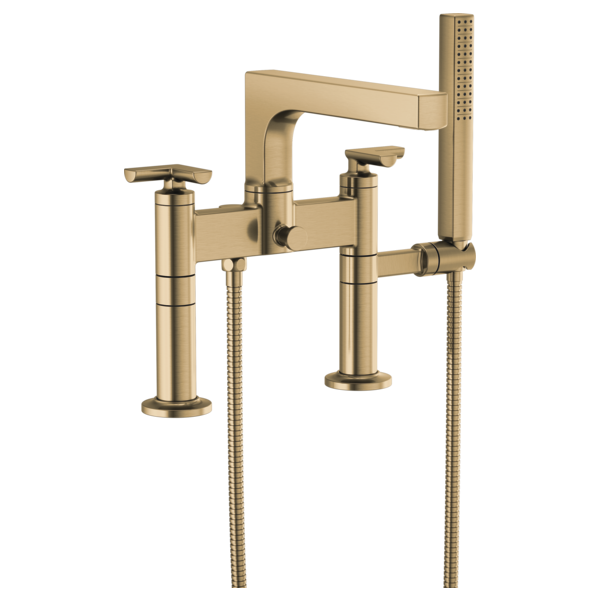 Brizo Kintsu T71765 Deck Mount Tub Filler Unions