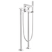Brizo Kintsu T71766 Floor Mount Tub Filler Unions