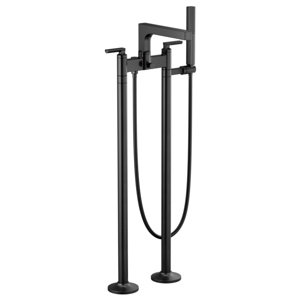 Brizo Kintsu T71766 Floor Mount Tub Filler Unions