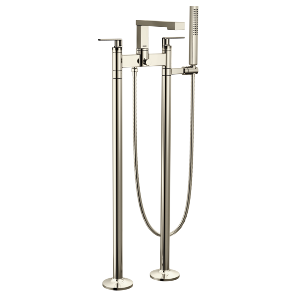 Brizo Kintsu T71766 Floor Mount Tub Filler Unions