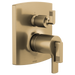 Brizo Kintsu: TempAssure Thermostatic Valve Trim with Integrated 3-Function Diverter Trim - Less Handles