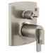 Brizo Kintsu: TempAssure Thermostatic Valve Trim with Integrated 3-Function Diverter Trim - Less Handles