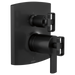 Brizo Kintsu: TempAssure Thermostatic Valve Trim with Integrated 3-Function Diverter Trim - Less Handles