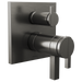 Brizo Frank Lloyd Wright T75522 TempAssure Thermostatic Valve with 3-Function Integrated Diverter Trim - Less Handles