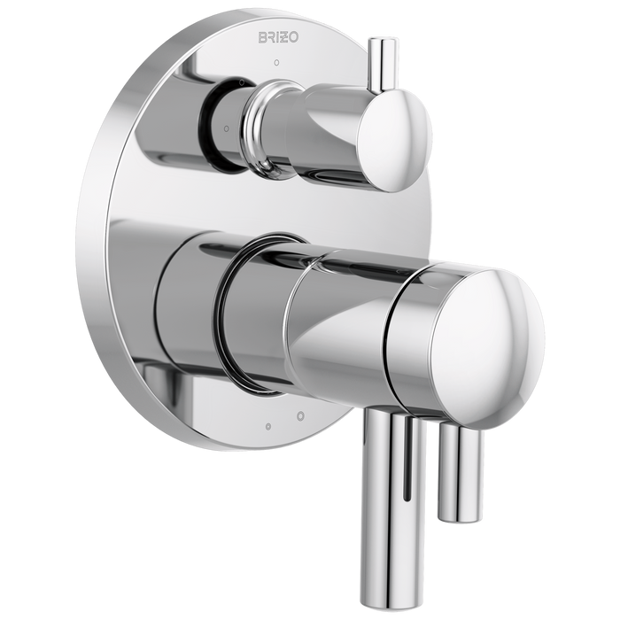 Brizo Jason Wu for Brizo:T75575 TempAssure Thermostatic Valve with Integrated 3-Function Diverter Trim