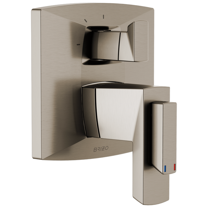 Brizo Vettis T75588 Tempassure Thermostatic Valve With Integrated 3-Function Diverter Trim