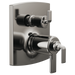 Brizo Kintsu: TempAssure Thermostatic Valve Trim with Integrated 6-Function Diverter Trim - Less Handles