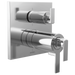 Brizo Frank Lloyd Wright T75622 TempAssure Thermostatic Valve with 6-Function Integrated Diverter Trim - Less Handles