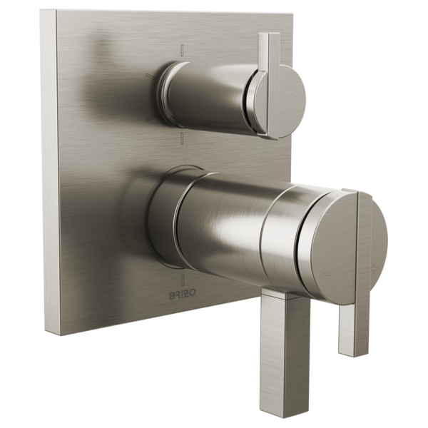 Brizo Frank Lloyd Wright T75622 TempAssure Thermostatic Valve with 6-Function Integrated Diverter Trim - Less Handles