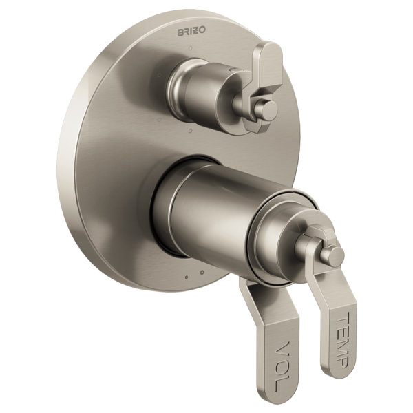 Brizo Litze: TEMPASSURE THERMOSTATIC VALVE WITH 6-FUNCTION DIVERTER TRIM - Less Handles