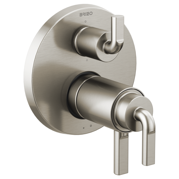 Brizo Litze: TEMPASSURE THERMOSTATIC VALVE WITH 6-FUNCTION DIVERTER TRIM - Less Handles