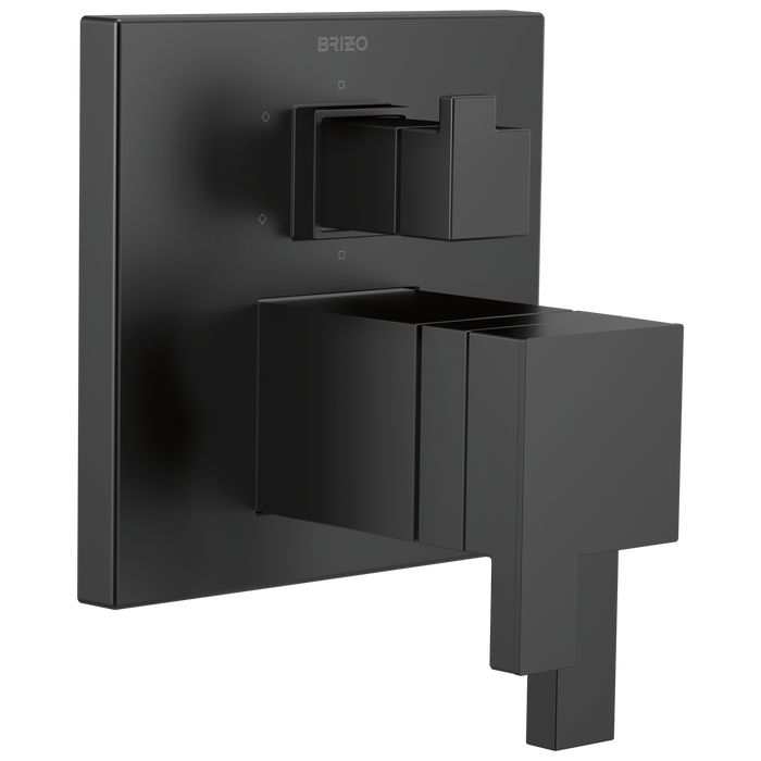 Brizo Siderna:T75680 TempAssure Thermostatic Valve with Integrated 6-Function Diverter Trim