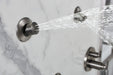Brizo Levoir: Tempassure Thermostatic Valve With Integrated 6-Function Diverter Trim
