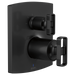 Brizo Kintsu: Pressure Balance Valve Trim with Integrated 3-Function Diverter Trim - Less Handles