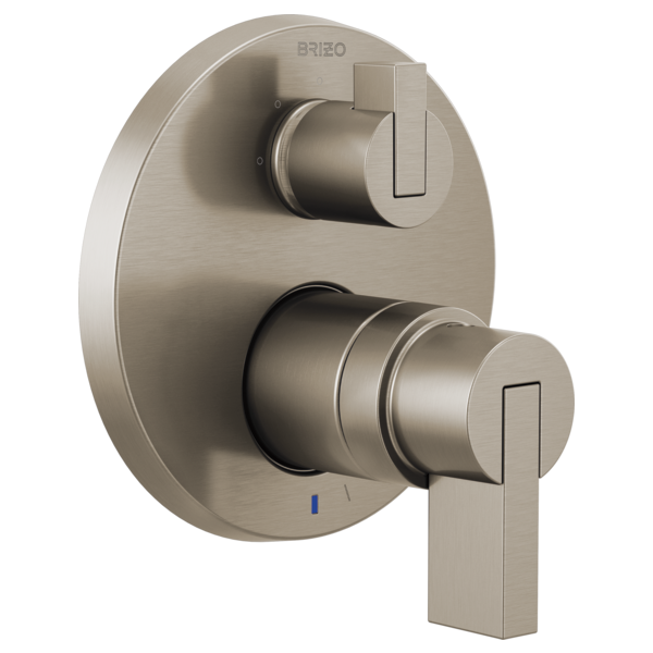 Brizo Litze: Pressure Balance Valve with Integrated 3-Function Diverter Trim - Less Handles