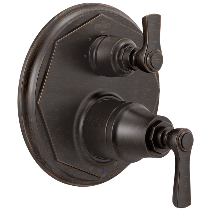 Brizo Rook:T75P560 Pressure Balance Valve with Integrated 3-Function Diverter Trim