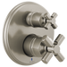 Brizo Invari: Pressure Balance Valve With Integrated 3-Function Diverter Trim - Less Handles