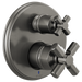 Brizo Invari: Pressure Balance Valve With Integrated 3-Function Diverter Trim - Less Handles