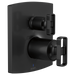 Brizo Kintsu: Pressure Balance Valve Trim with Integrated 6-Function Diverter Trim - Less Handles