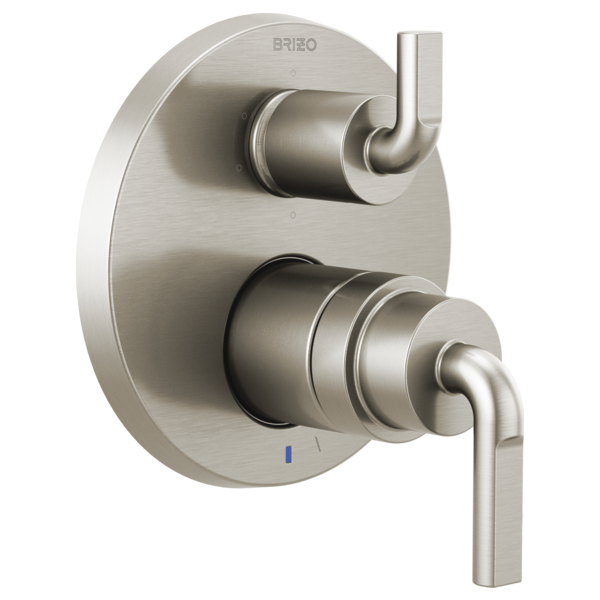 Brizo Litze: Pressure Balance Valve with Integrated 6-Function Diverter Trim - Less Handles