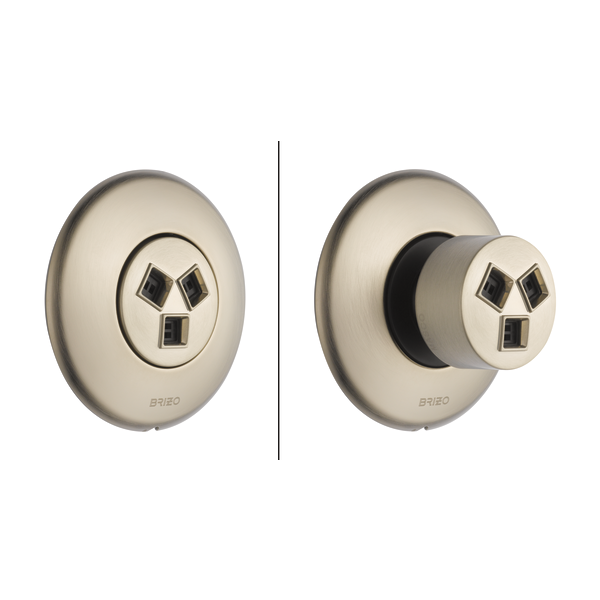 BRIZO Universal Showering:T84613 Hydrachoice Max Round Body Spray Trim