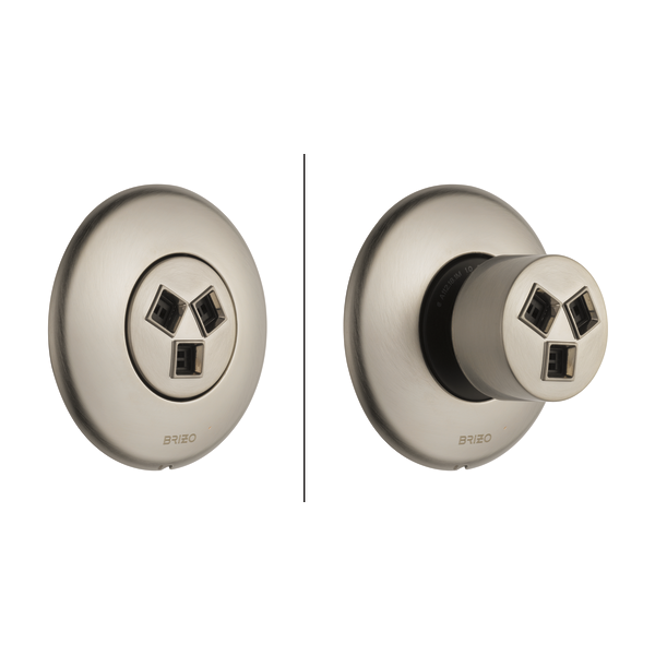 Brizo Essential Shower T84613 Hydrachoice Max Round Body Spray Trim