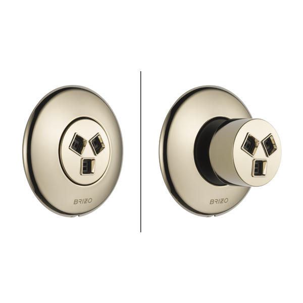 Brizo Essential Shower T84613 Hydrachoice Max Round Body Spray Trim