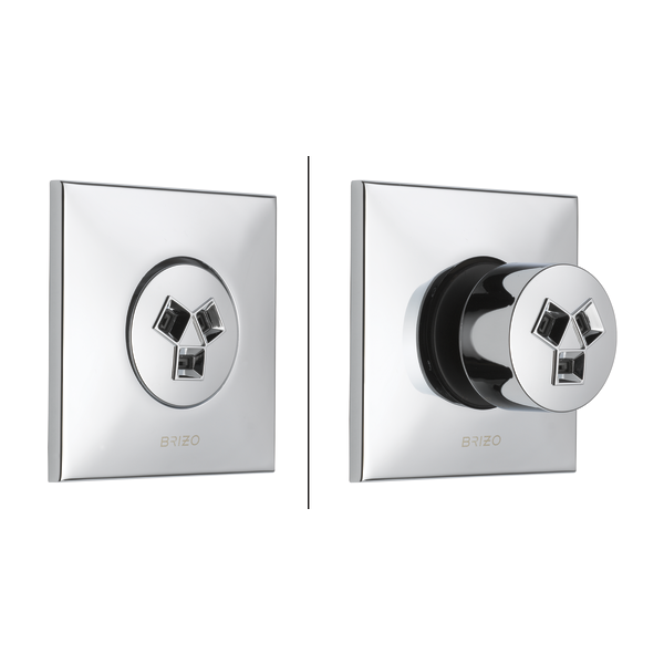 Brizo Essential Shower T84913 Hydrachoice Max Square Body Spray Trim