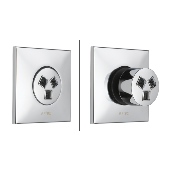 Brizo Essential Shower T84913 Hydrachoice Max Square Body Spray Trim